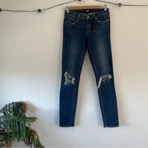 Paige Ripped Skinny Jeans (Monica)